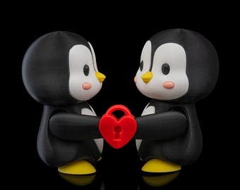 Penguin couple Valentine love - The perfect gift for your significant other!