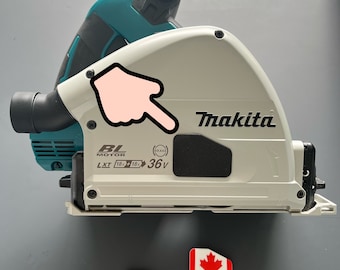 Tracksaw dust cover for Makita Cordless 36V