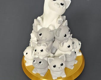 Kitty Tree Lamp - 3D Printed Cuteness