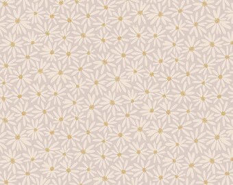 フェアリーダストデイジーグレースパークル by Riley Blake Designs | SC12441-GRAY | キルティングコットン生地 | 花柄生地 | 春の生地