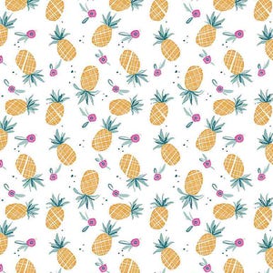 Pineapples by Dear Stella | STELLA-DCJ1739  MULTI | Quilting Cotton Fabric