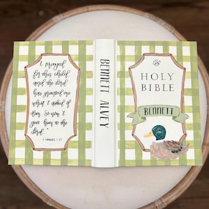 Custom Painted Baby Bibles