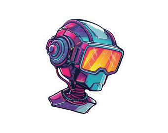 Bot cyberpunk Nexus Sticker