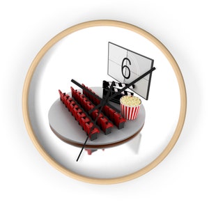 Wall Clock MOVIE NIGHT Home Theatre