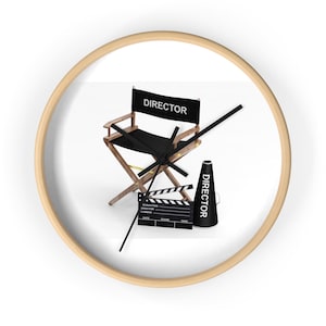 Wall Clock MOVIE NIGHT Director&#39;s Chair