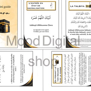 Cartes omra mini guide dinvocations pour la omra douas omra téléchargement numérique image 2