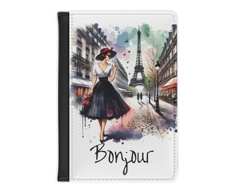 Paris Gift Passport Cover France Gift Traveler Gift Passport Cover for Traveler