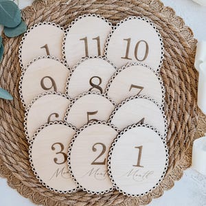 Newborn Birth Photo Prop l Baby Milestone Disc l Newborn Birth Disc l Wood Hospital Sign l Baby Photo Prop l Baby Shower Gift l Baby Photo