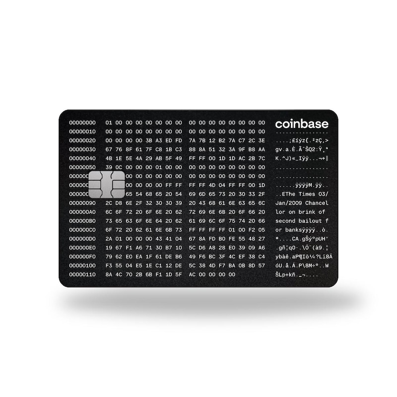 Bitcoin Metal Card - Etsy