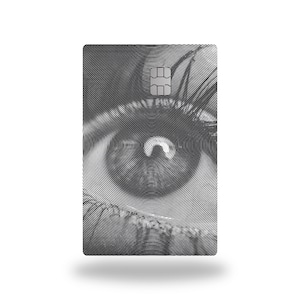 Custom Metal Card &quot; Fractured Gaze &quot;