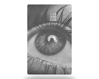 Custom Metal Card " Fractured Gaze "