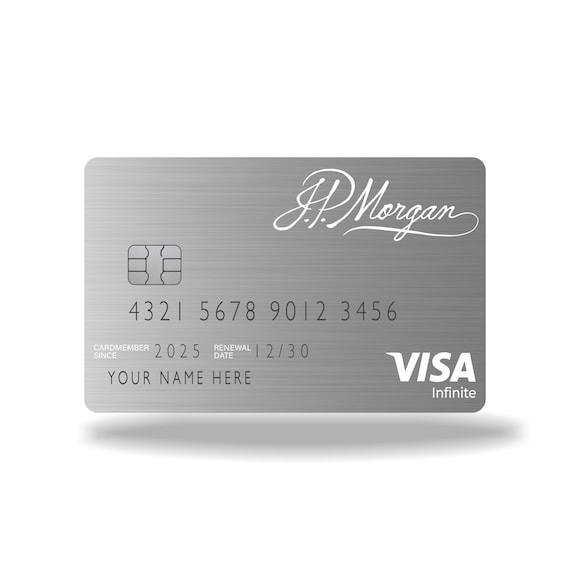 jp morgan rare credit card Reserve Metal You need a bank balance