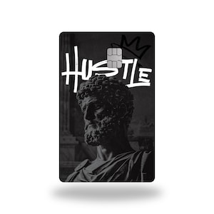 Custom Metal Card &quot; Hustle &quot;