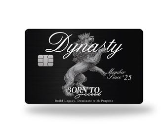 Custom Metal Card " Dynasty "