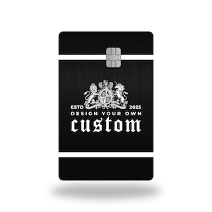 Custom Metal Card &quot; Personalized Logo &quot;