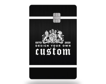 Custom Metal Card " Personalized Logo "