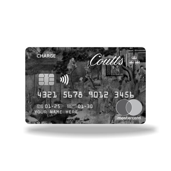 Tarjeta metálica personalizada "Seda de carga"