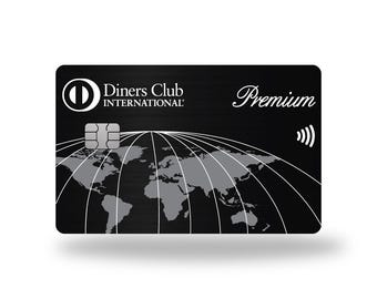 Custom Metal Card " DC International Premium"