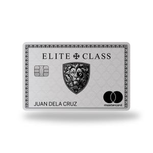 Custom Metal Card &quot; Elite Class &quot;