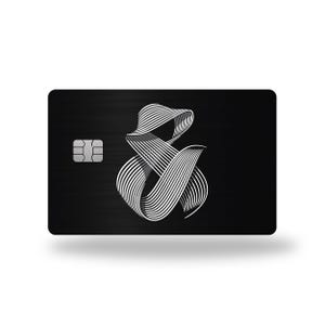 Custom Metal Card &quot; And& &quot;