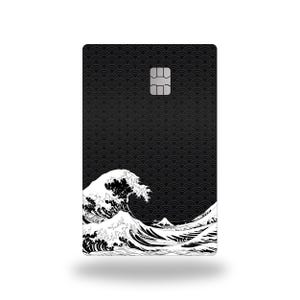 Custom Metal Card &quot; Great Wave &quot;