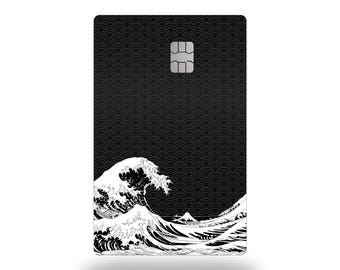 Custom Metal Card " Great Wave "