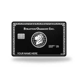Custom Metal Card &quot; Straton Oakmont &quot;