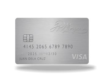 Custom Metal Card 1:1 Premium " JPM "