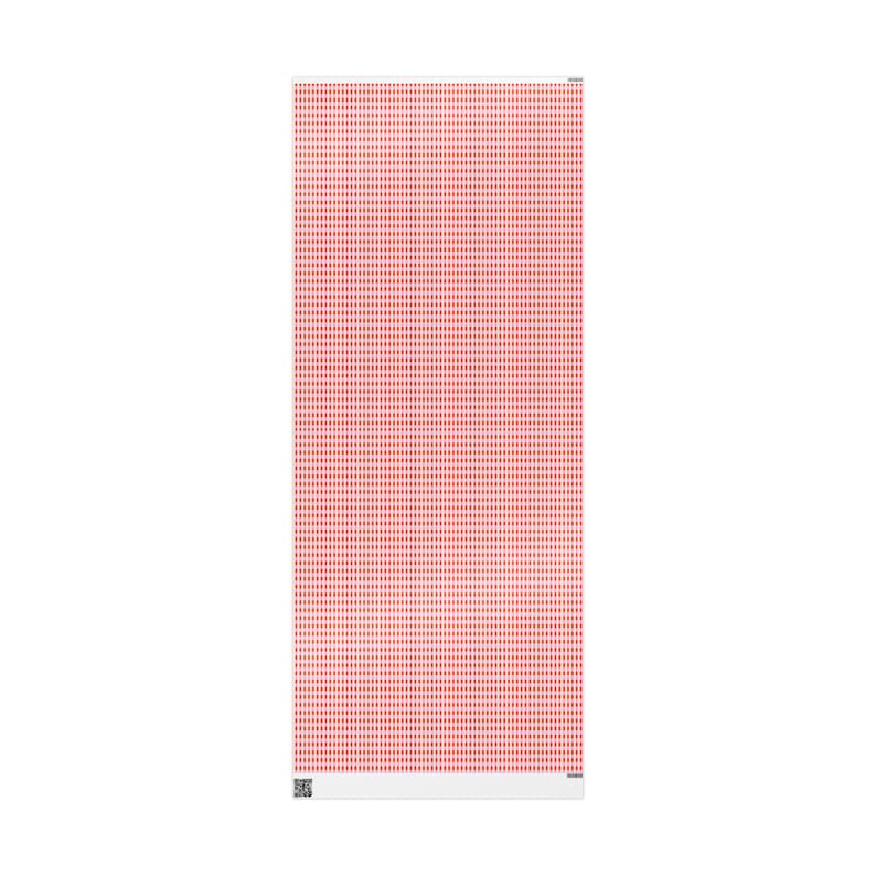 Candy Stripe Christmas Wrapping Paper, Pink and Red Modern Gift Wrap Bild 6