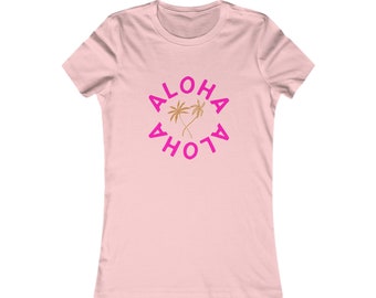 Hawaiian Aloha Bunt T-Shirt - Frauen Lieblings-T-Shirt