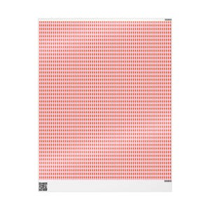Candy Stripe Christmas Wrapping Paper, Pink and Red Modern Gift Wrap Bild 7