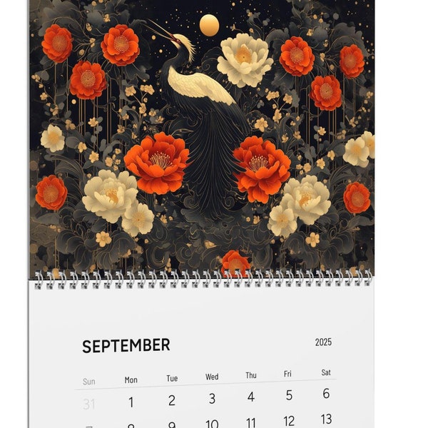 2025 Chinese Wall Calendar - Etsy