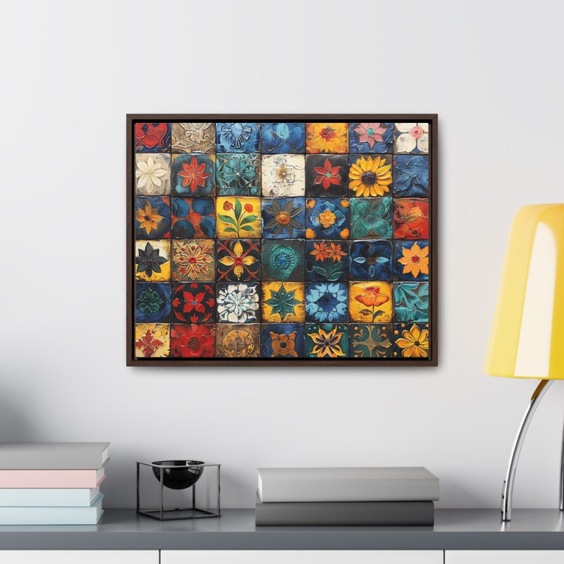 Mughal Style Art - Canvas Horizontal Frame - Afghan Pakistani Indian ...