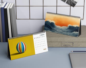 Calendario Da Scrivania 2026 Mini – Planner Mensile 7x6,5 Cm, Organizer Per Ufficio E Casa, Idea Regalo Di Natale