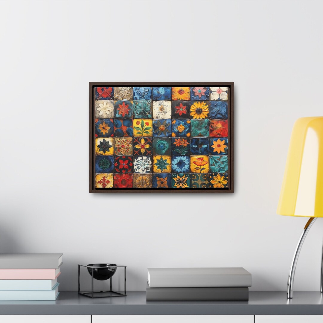 Mughal Style Art - Canvas Horizontal Frame - Afghan Pakistani Indian ...