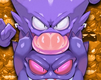 Poke Ghost Sticker