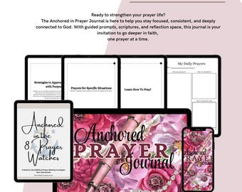 Anchored Prayer Journal (Guided Prayer)