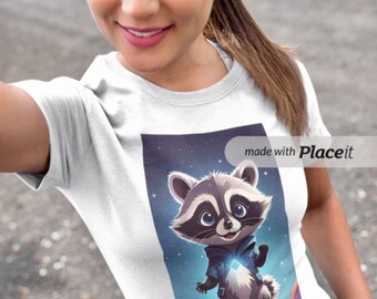 Raccoon Shirt Raccoon Lover T-Shirt for Kids Raccoon Clothes for Raccoon Lover