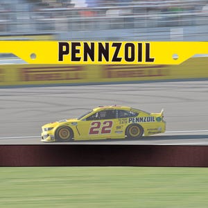 Pennzoil Racing License Plate Frame