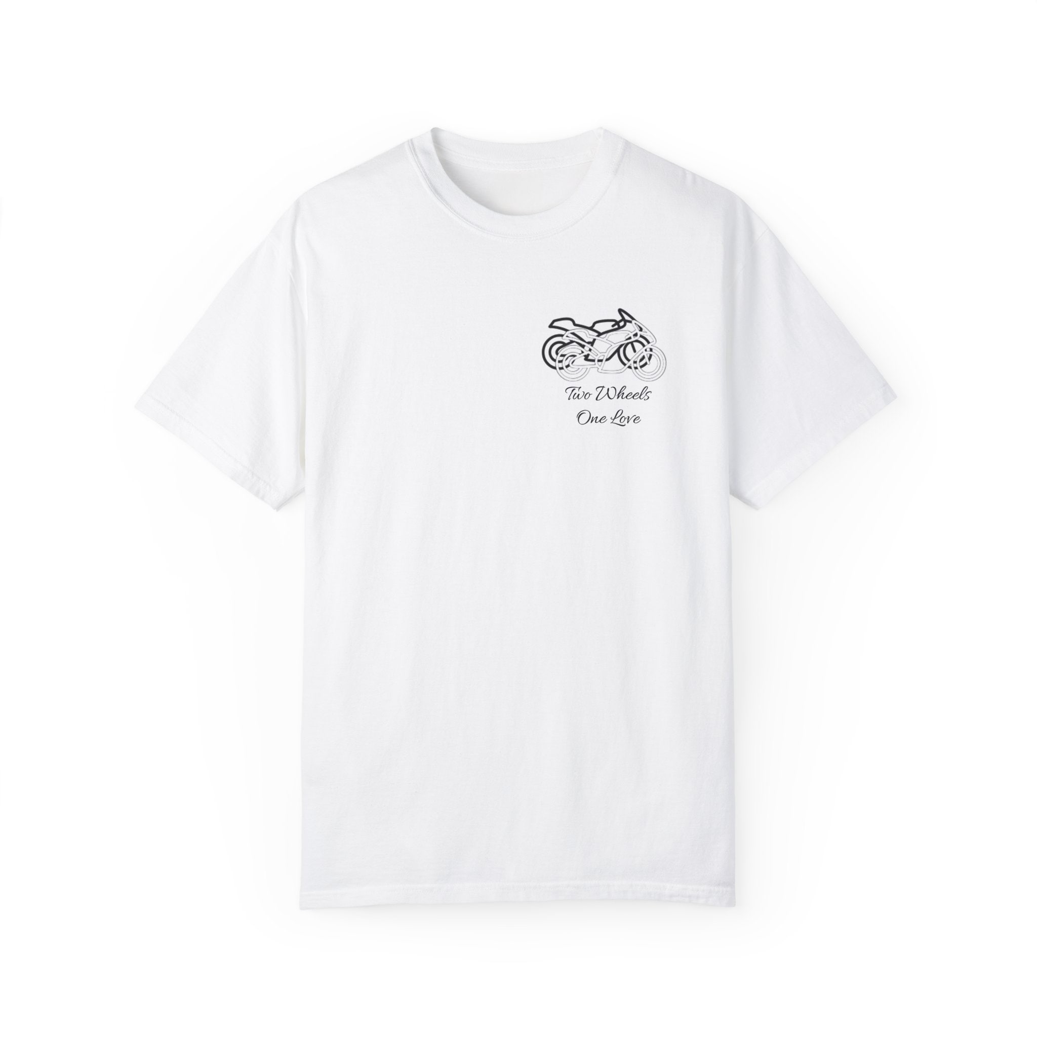 Two Wheels One Love Unisex T-shirt - Etsy