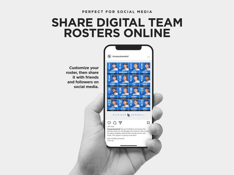 Team Roster Lanyard Template | Editable Canva Team Design | Digital ...