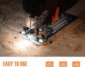 Seghetto Alternativo 800W, TECCPO 0-3000SP Seghe Con Guida Laser, 6 - Foto 10