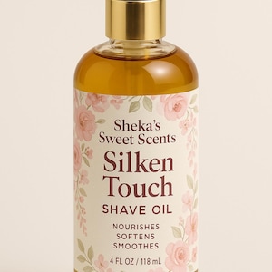 All Natural Handcrafted Body Shave Oil