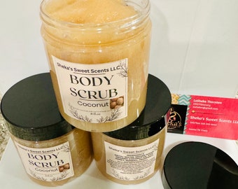 Exfoliating + Moisturizering Sugar Scrub