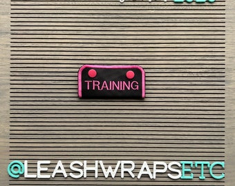 TRAINING | Black Canvas Mini Leashwrap for Working Dogs, Reactive Dogs, Dogs in Training