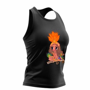 Tropicoqueta inspired Tshirt Latina Power Merch for Bichotas Tank Top Concert Shirt, Summer Workout Top, Beachwear