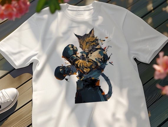 Cat Boxing Tshirt Cat Boxing Tshirt