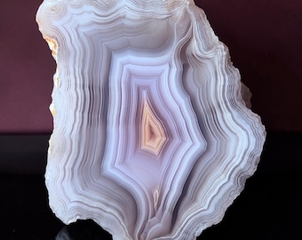 Laguna Agate 2”, incredible high contrast parallax, Chihuahua Mexico