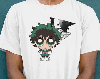 Cute Anime Graphic Tee Shirt Anime Graphic Deku Tee Shirt Midoriya Tee Shirt My Hero Tee Shirt For Anime Lover Graphic Tee Shirt Gift Idea