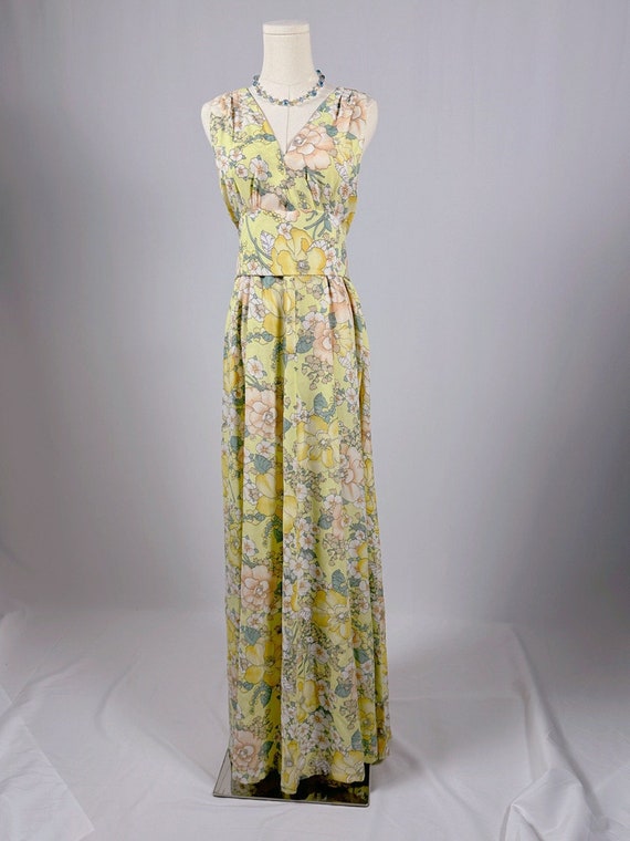 Vintage floral Maxi